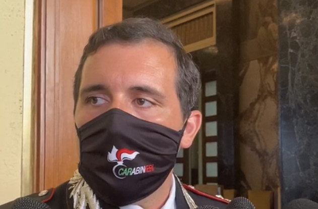 comandante carabinieri salerno