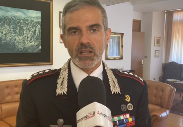 trombetti comandante carabinieri salerno
