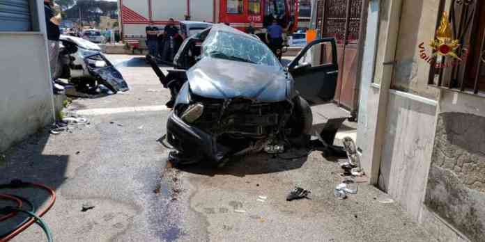 ALfa 156 incidente C. Volturno con morta 13-8-2020