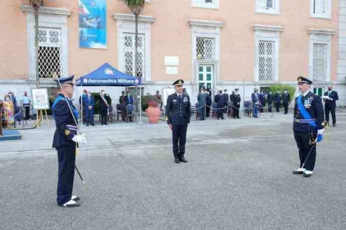 Gigante cede comando a Impegno alla scuola dell'Aeronatica 31-7-2020