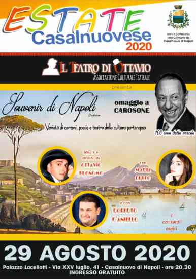 SOUVENIR DI NAPOLI - LOCANDINA