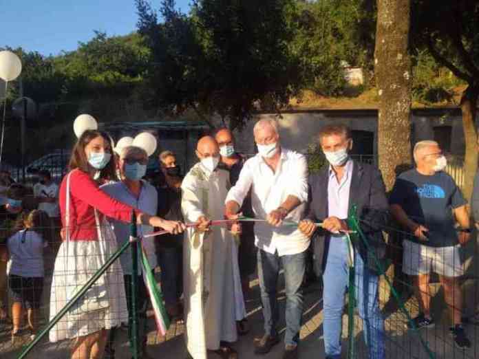 inaugurazione campo bocce baronissi