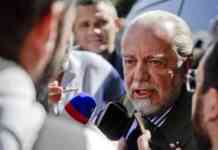 De Laurentiis positivo, tutti i contatti in isolamento in attesa del tampone: la situazione