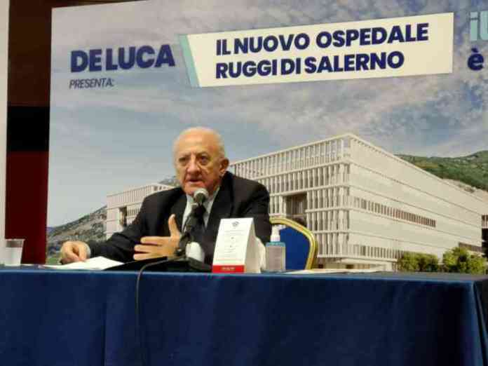 De Luca Salerno ospedale