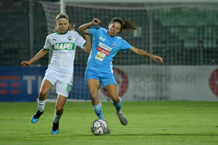 Napoli Femminile - gara Sassuolo
