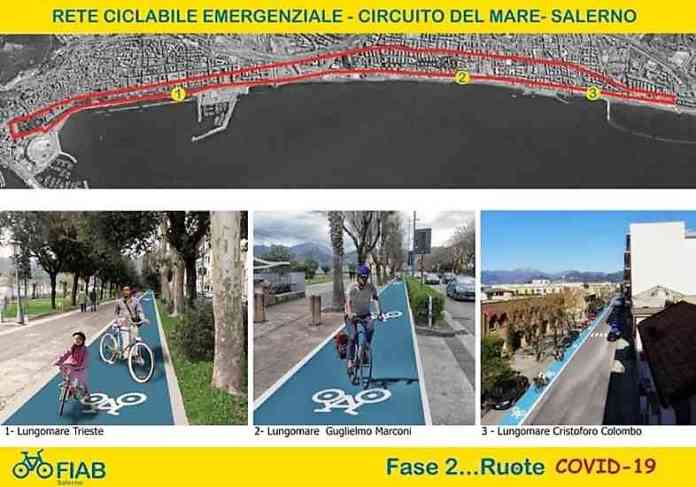Piste ciclabili salerno