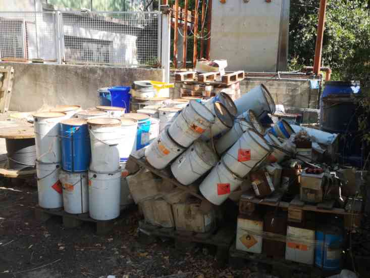 Rifiuti speciali sversati a Caserta