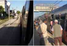 Circum, mattinata di passione: treno fermo per assembramenti ma in tanti senza biglietto