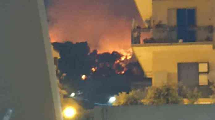 incendio sala abbagnano