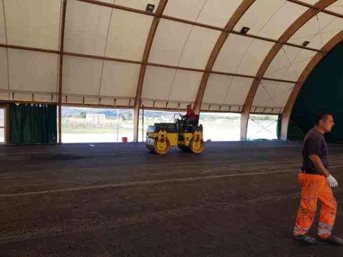 Dugenta, impianto sportivo di Via San Nicola
