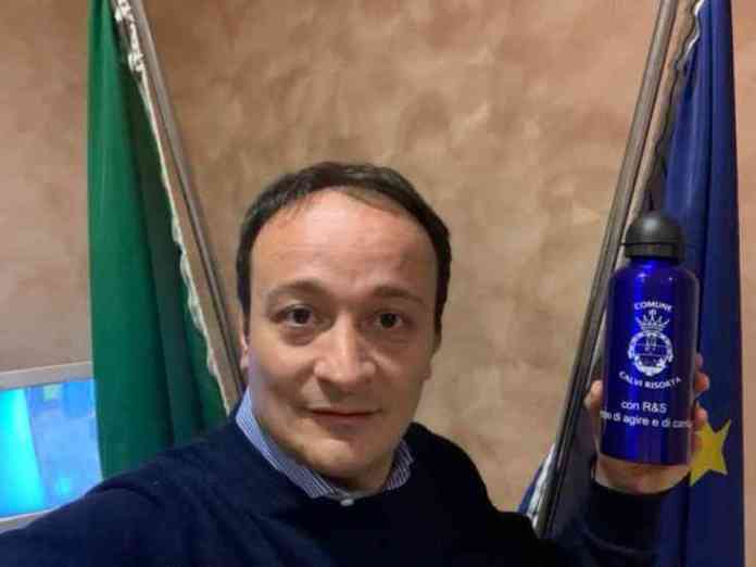 Il sindaco di Calvi Risorta Giovanni Lombardi