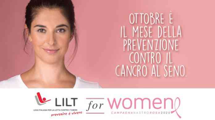 LOCANDINA LILT CAMPAGNA NAZIONALE NASTRO ROSA 2020