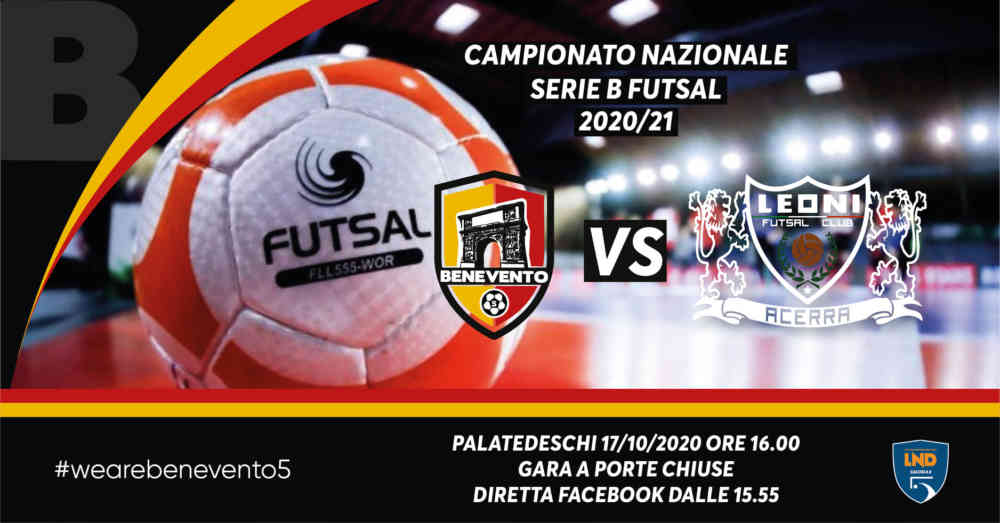 Locandina Benevento5-Leoni Acerra