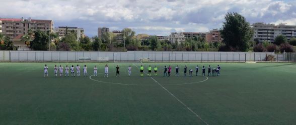 forza e coraggio - lusciano ingresso in campo