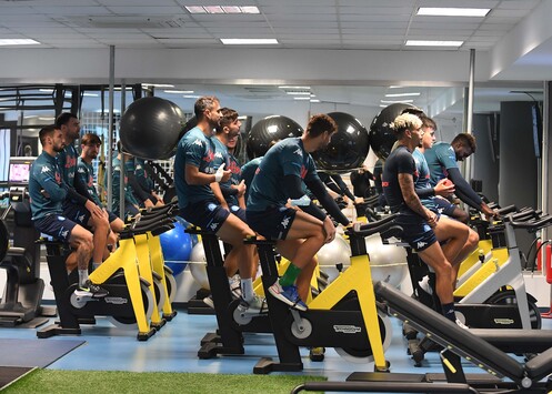 napoli allenamento palestra