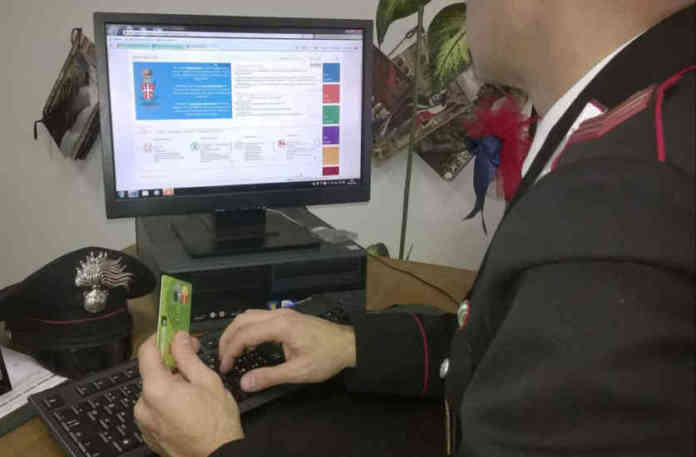 carabinieri truffa web