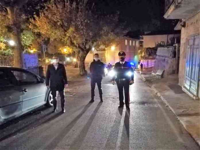 Carabinieri controlli sera 1