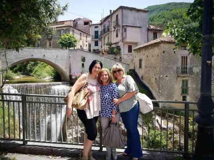 Da sn Gabriella Petruzziello, Pres. Coop Sorriso, Carmen Landi, Pres. Coop. Insieme a Piazza S. Giovanni e Pina Ventre, Pres. Coop. Raggio di Sole.