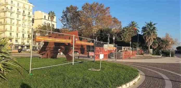 Piazza Cavour cantiere