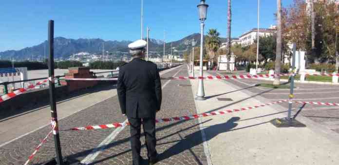polizia lungomare salerno