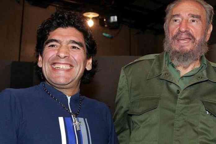 Maradona-Fidel