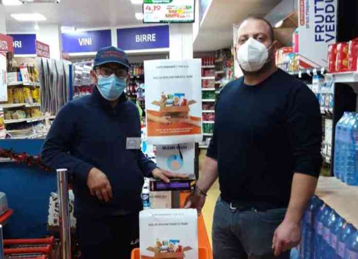 carrello solidale supermercato