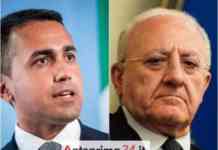 Di Maio: “Durante la pandemia ho sostenuto De Luca, poi…”
