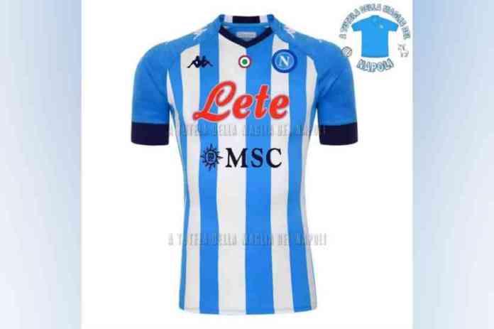 maglia napoli stile argentina