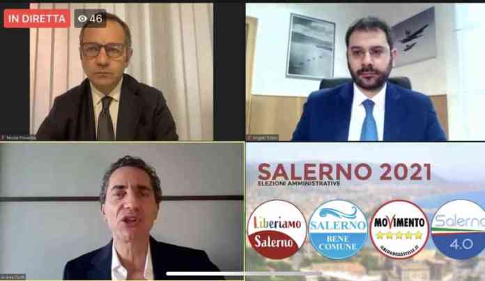 salerno 2021 grillini civiche