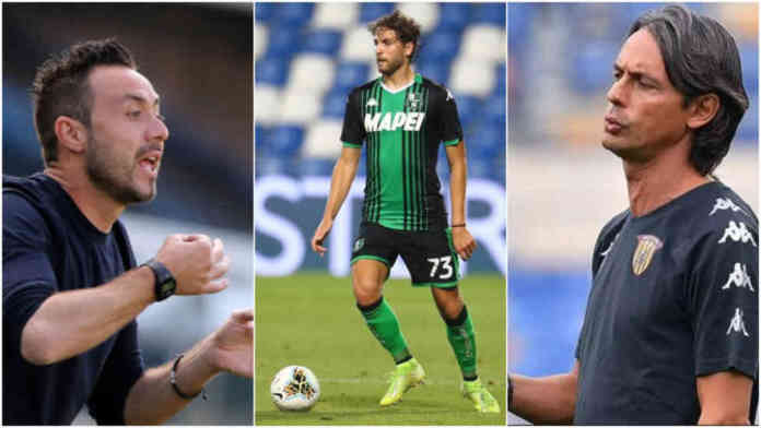 De Zerbi Locatelli Inzaghi
