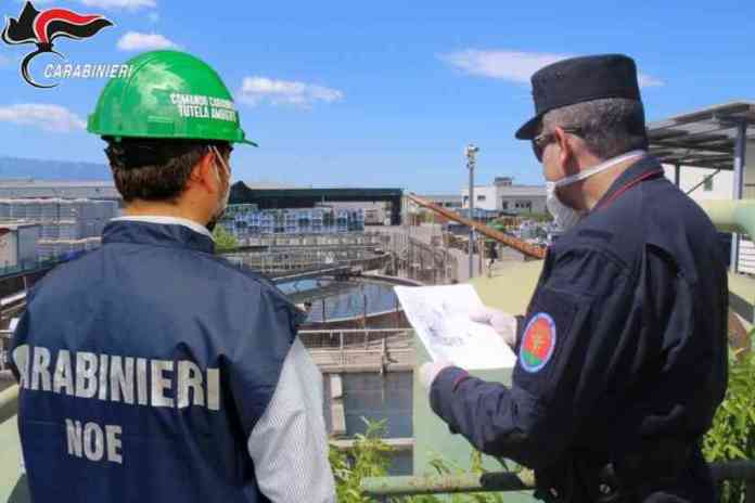 fiume sarno carabinieri forestali