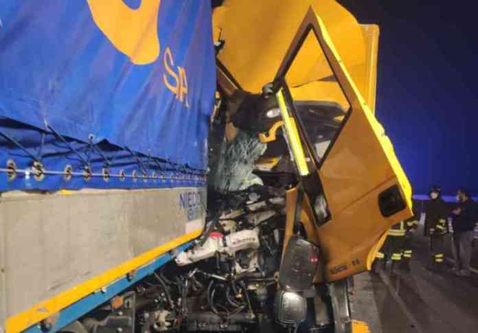 incidente telesina camion