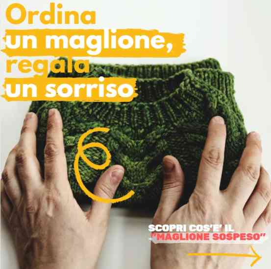 maglione sospeso