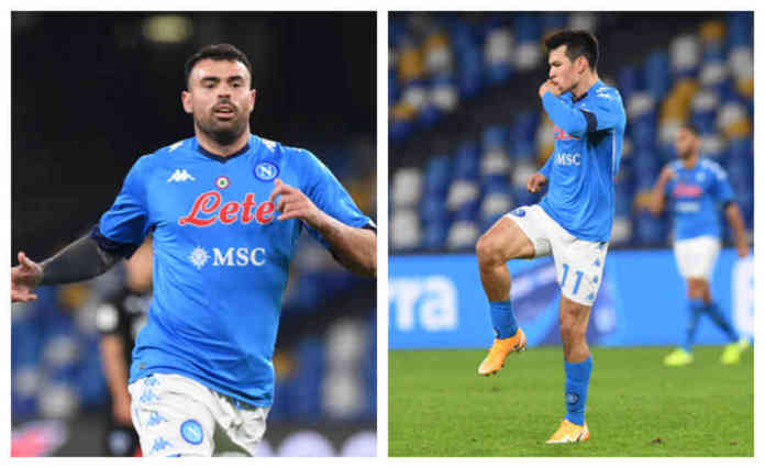 petagna-lozano -napoli