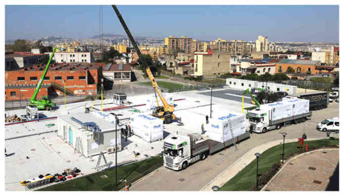 covid center napoli