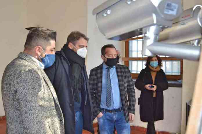 Momento del test Con il deputato Salvatore Micillo