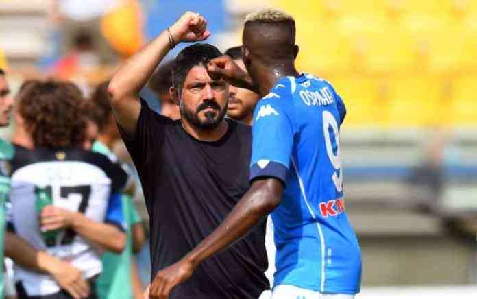 Parma Napoli Gattuso Osimhen Getty