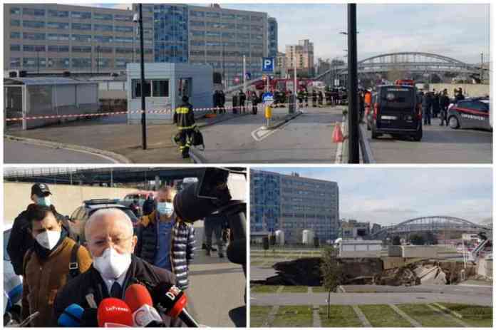 De Luca Covid Ospedale del Mare