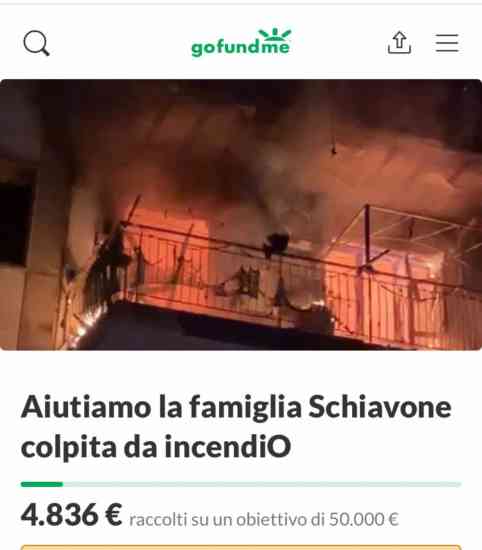 aiutiamo la famiglia schiavone
