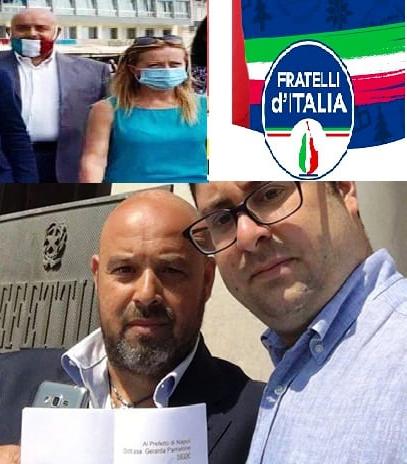 foto lopa catapano meloni fdi campania