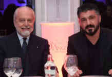 Napoli, De Laurentiis orgoglioso: “Bravi Gattuso e tutta la squadra”