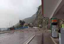 Frana tra Vietri sul Mare e Salerno: summit in Prefettura