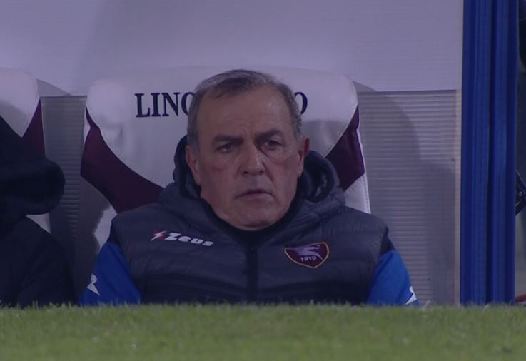 Fabrizio Castori della Salernitana