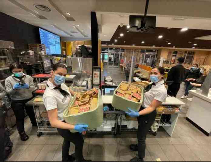 McDonald's solidarietà Napoli