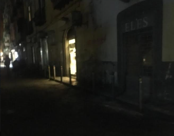 Napoli illuminazione pubblica