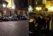 Napoli, assembramenti al centro: la polizia c’è ma non interviene