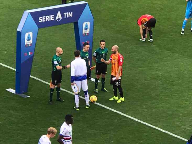 Benevento-Sampdoria capitani