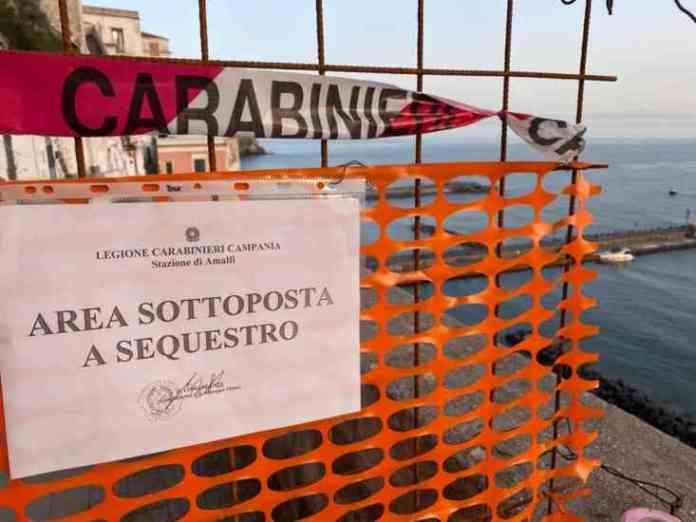 amalfi dissequestro frana
