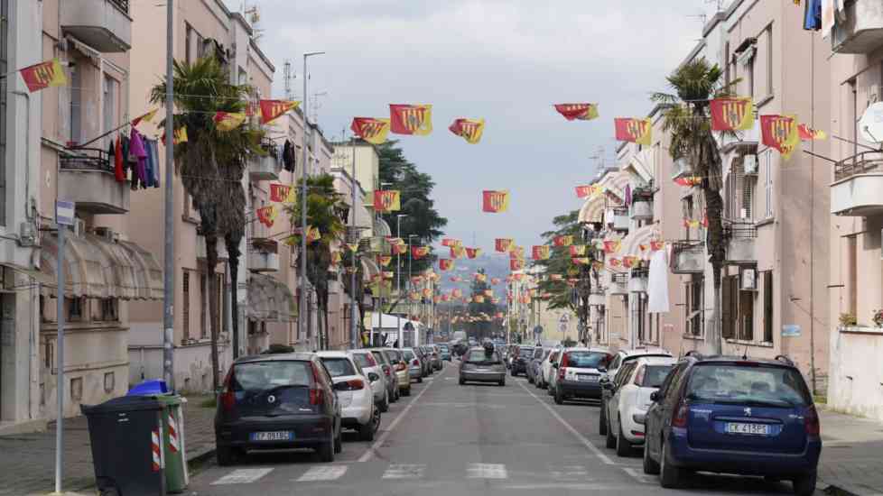 bandiere benevento calcio rione libertà