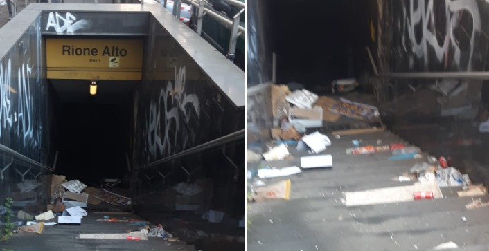 metro Rione Alto